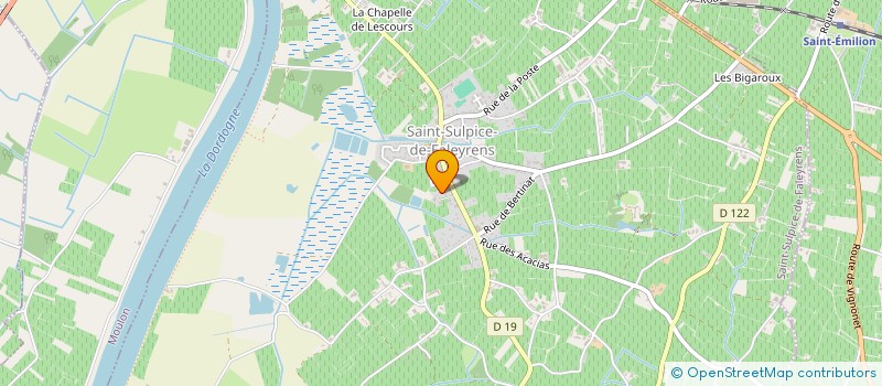 localisation de l'entreprise SCI DU PONT DE VIDEAU  SAINT-SULPICE-DE-FALEYRENS