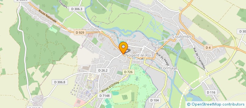 localisation de l'entreprise SCI DU PONT DES DEMOISELLES à NOGENT-LE-ROI
