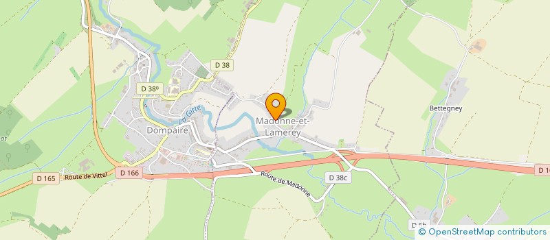 localisation de l'entreprise SCI DU PONT DU BREUIL  MADONNE-ET-LAMEREY