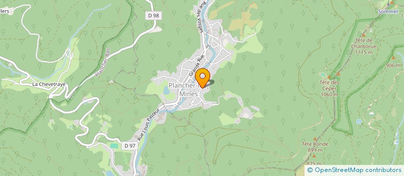 localisation de l'entreprise SCI DU PONT DU VAR  LACHAPELLE-SOUS-CHAUX