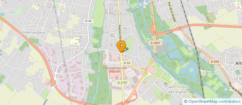 localisation de l'entreprise SCI DU PONT GAILLARD à AMILLY