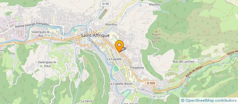 localisation de l'entreprise SCI DU PONT LEROUGE  SAINT-AFFRIQUE