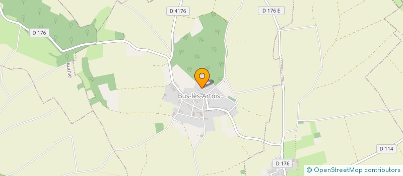 localisation de l'entreprise SCI DU PONT LEVIS AUX 2 TOURS  BUS-LES-ARTOIS