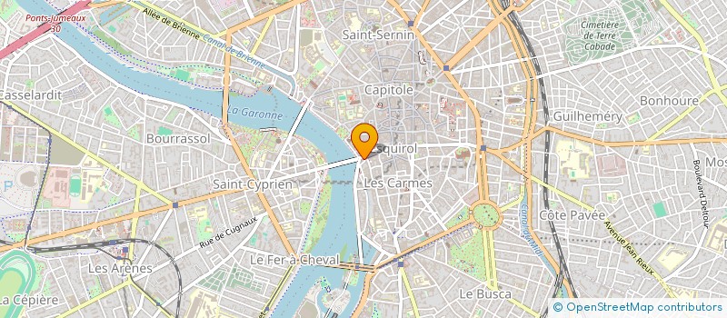localisation de l'entreprise SCI DU PONT NEUF à TOULOUSE
