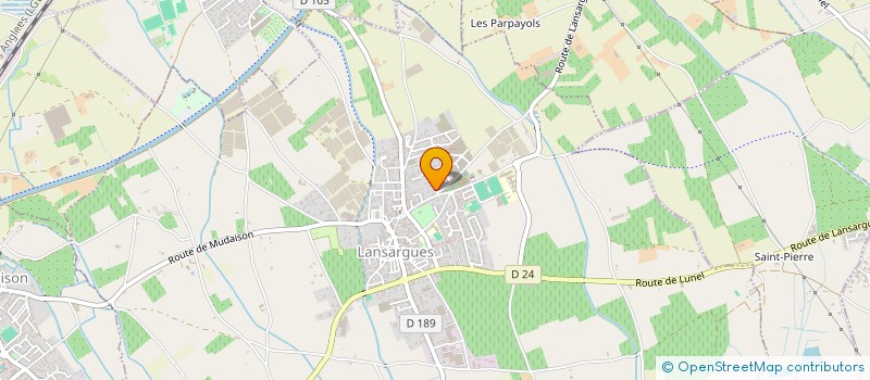 localisation de l'entreprise SCI DU PONT NEUF  LANSARGUES