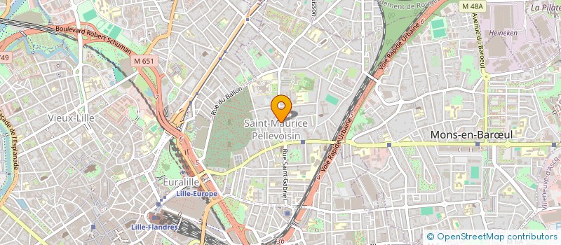 localisation de l'entreprise SCI DU PONT NEUF à LILLE
