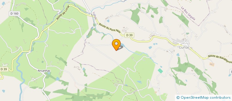localisation de l'entreprise SCI DU PONT NOIR  LUNAC