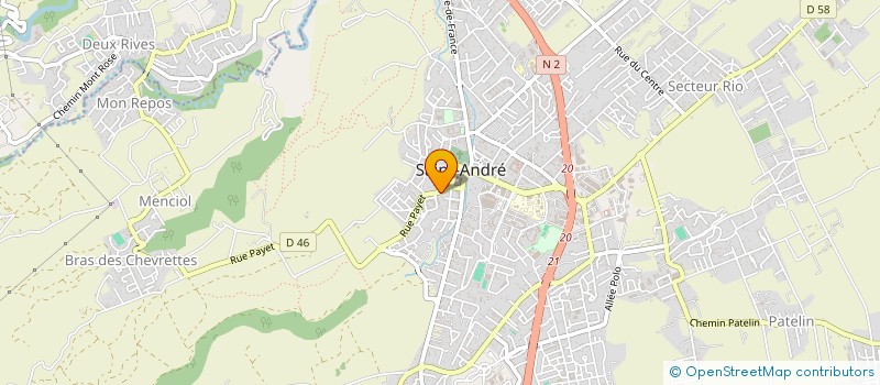 localisation de l'entreprise SCI DU PONT PAYET à SAINT-ANDRE