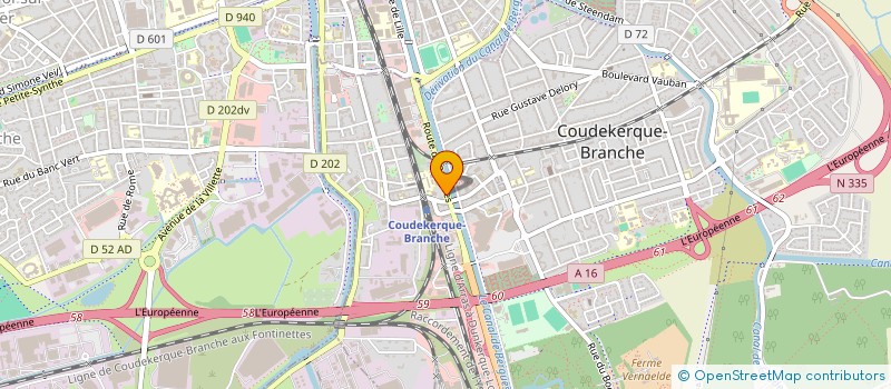 localisation de l'entreprise SCI DU PONT SAINT GEORGES N VINGT HUIT  COUDEKERQUE-BRANCHE