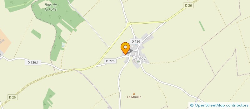 localisation de l'entreprise SCI DU PONT SAUGIS à NOGENT-LE-ROI