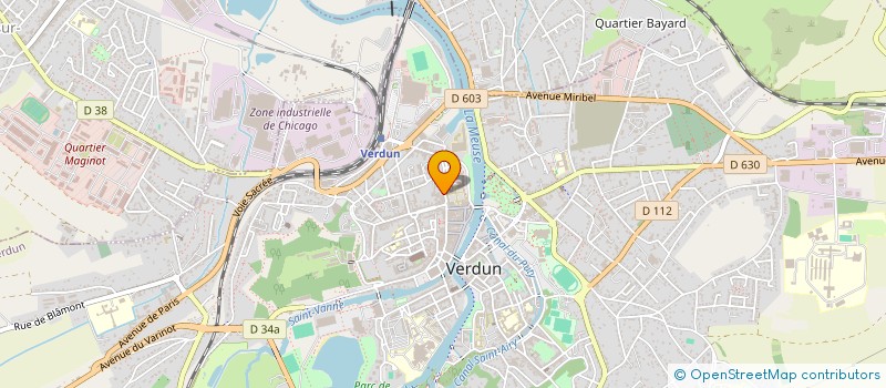 localisation de l'entreprise SCI DU PONT VARIN à VERDUN