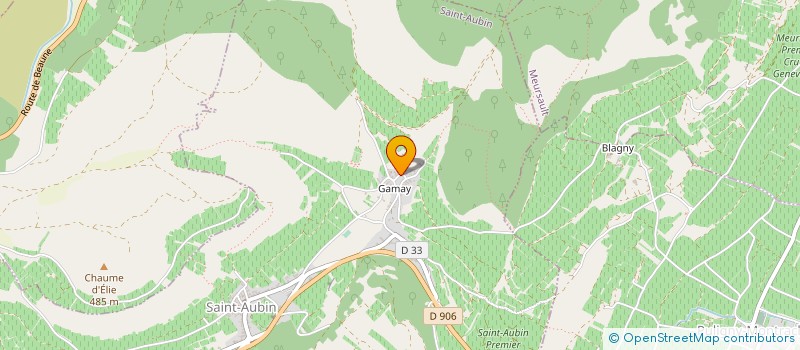 localisation de l'entreprise SCI DU PONTEILLOT à SAINT-AUBIN
