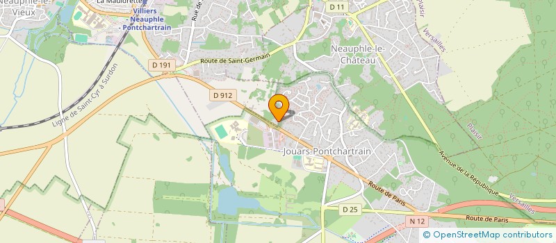 localisation de l'entreprise SCI DU PONTEL  VILLIERS-SAINT-FREDERIC