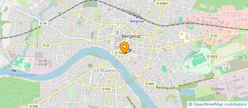 localisation de l'entreprise SCI DU PONTET à BERGERAC