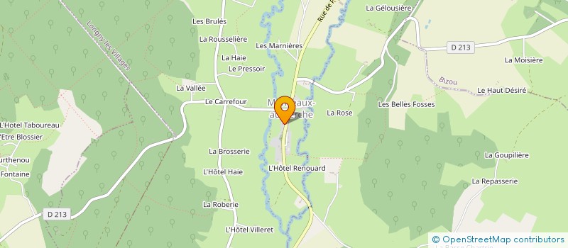 localisation de l'entreprise SCI DU PONTGIRARD à LONGNY LES VILLAGES