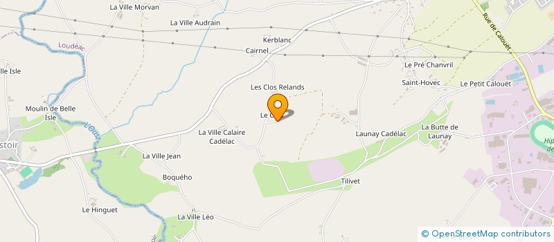 localisation de l'entreprise SCI DU PONTNEUF à LOUDEAC