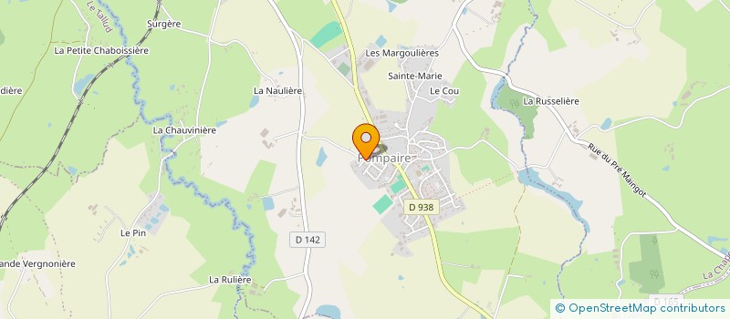 localisation de l'entreprise SCI DU PONTON  POMPAIRE