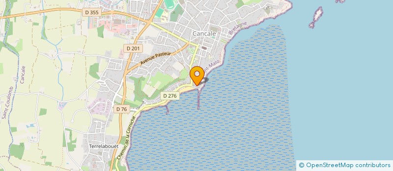 localisation de l'entreprise SCI DU PONTSAUT  CANCALE