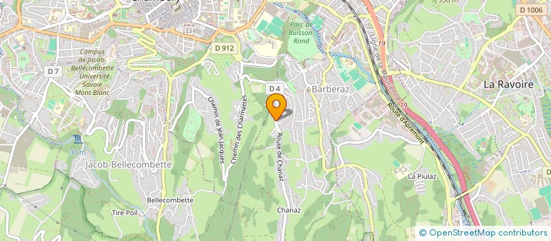 localisation de l'entreprise SCI DU PORCHE  BARBERAZ