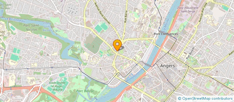 localisation de l'entreprise SCI DU PORCHE à ANGERS