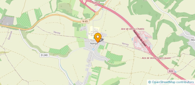 localisation de l'entreprise SCI DU PORCHE  QUENNE