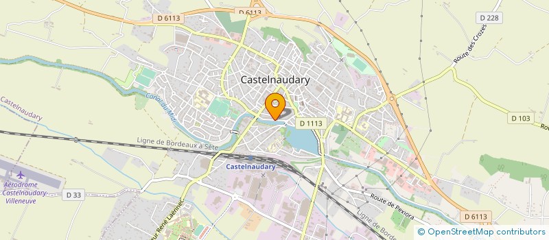 localisation de l'entreprise SCI DU PORT à CASTELNAUDARY