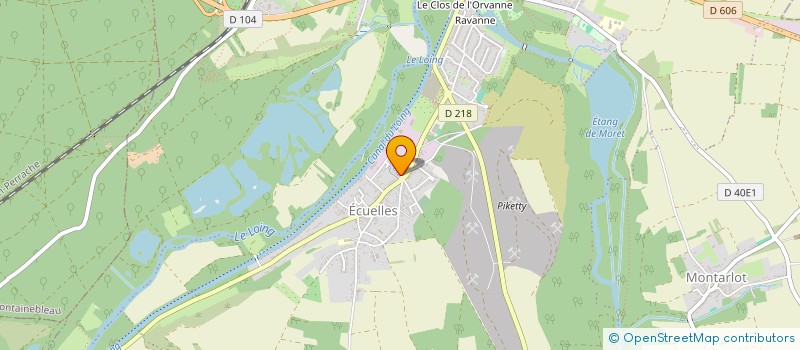 localisation de l'entreprise SCI DU PORT  MORET-LOING-ET-ORVANNE