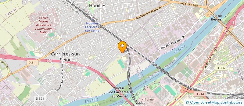 localisation de l'entreprise SCI DU PORT à CARRIERES-SUR-SEINE