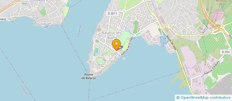 localisation de l'entreprise SCI DU PORT  BALARUC-LES-BAINS