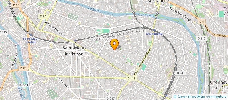 localisation de l'entreprise SCI DU PORT à SAINT-MAUR-DES-FOSSES