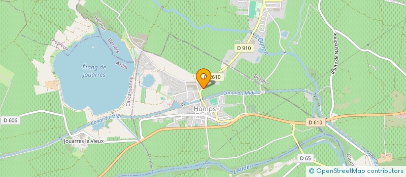 localisation de l'entreprise SCI DU PORT à HOMPS