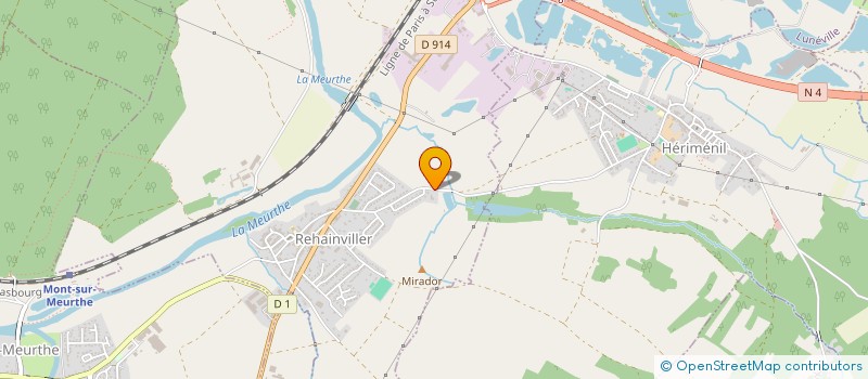 localisation de l'entreprise SCI DU PORT  LA FONTAINE-SAINT-MARTIN