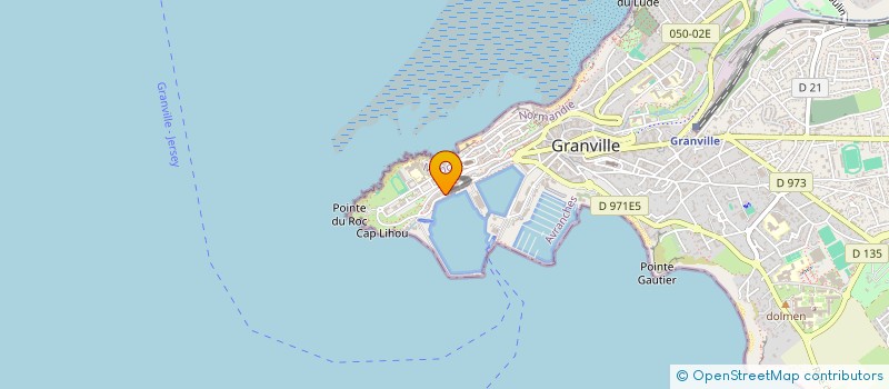 localisation de l'entreprise SCI DU PORT à GRANVILLE