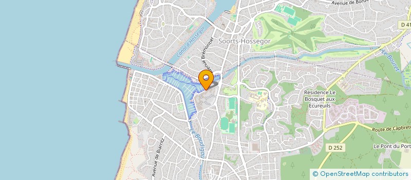 localisation de l'entreprise SCI DU PORT à CAPBRETON