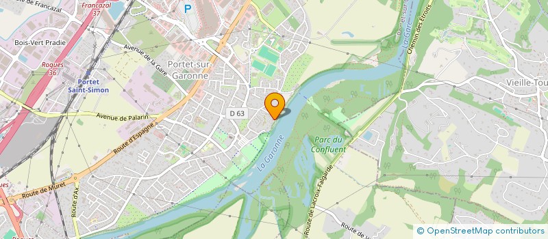 localisation de l'entreprise SCI DU PORT  PORTET-SUR-GARONNE