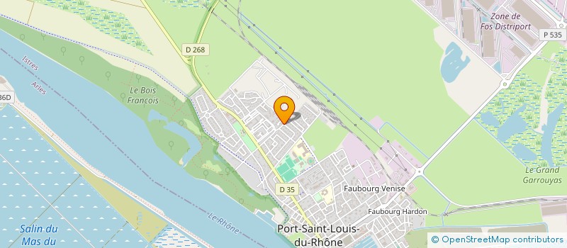 localisation de l'entreprise SCI DU PORT à PORT-SAINT-LOUIS-DU-RHONE