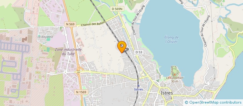 localisation de l'entreprise SCI DU PORT  ISTRES