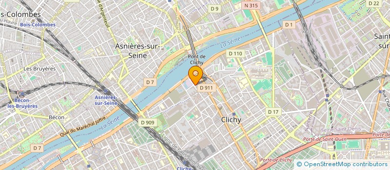 localisation de l'entreprise SCI DU PORT à CLICHY