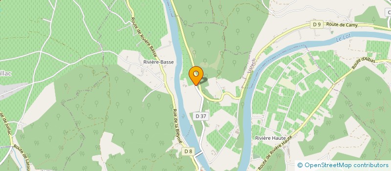 localisation de l'entreprise SCI DU PORT  ALBAS