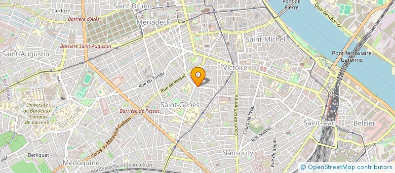 localisation de l'entreprise SCI DU PORT  BORDEAUX