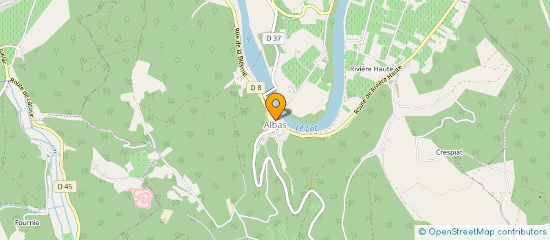 localisation de l'entreprise SCI DU PORT  ALBAS