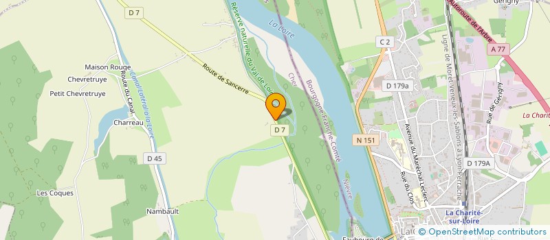 localisation de l'entreprise SCI DU PORT  HERRY