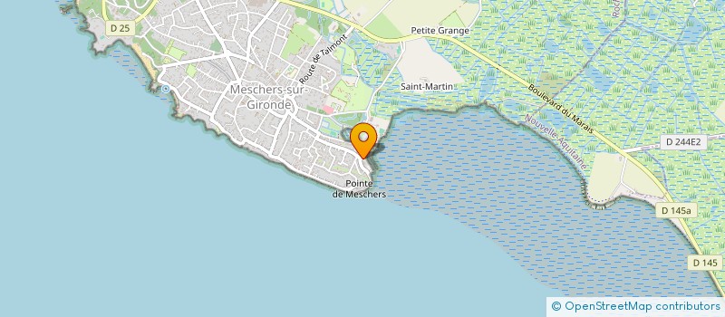 localisation de l'entreprise SCI DU PORT  MESCHERS-SUR-GIRONDE