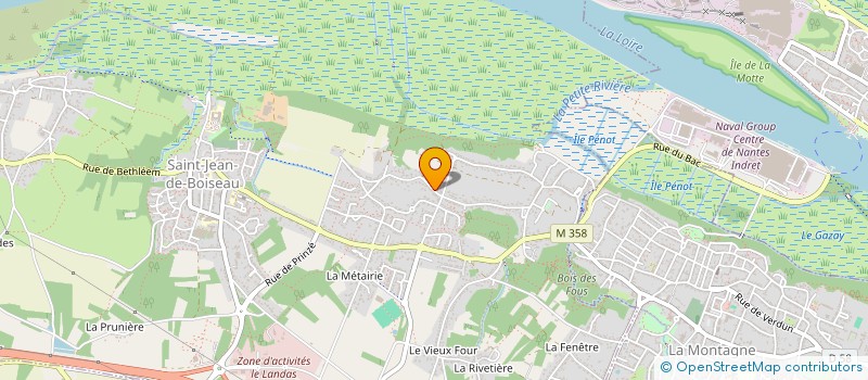 localisation de l'entreprise SCI DU PORT CHASSE  SAINT-JEAN-DE-BOISEAU