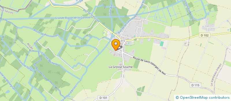 localisation de l'entreprise SCI DU PORT DE CHEUSSE  ARCAIS