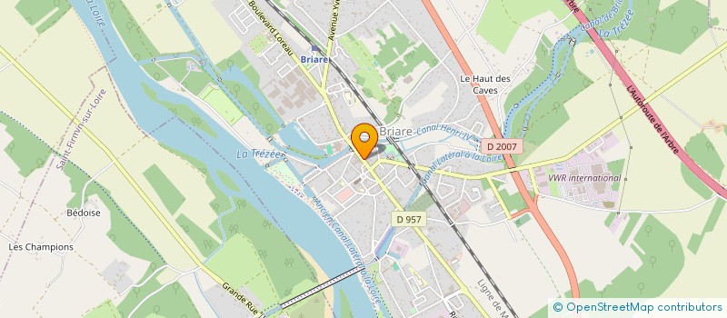localisation de l'entreprise SCI DU PORT DE PLAISANCE à BRIARE