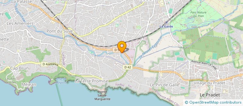 localisation de l'entreprise SCI DU PORT MAGAUD à LA GARDE
