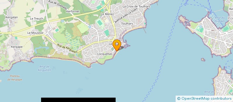 localisation de l'entreprise SCI DU PORT MARIA  LARMOR-PLAGE