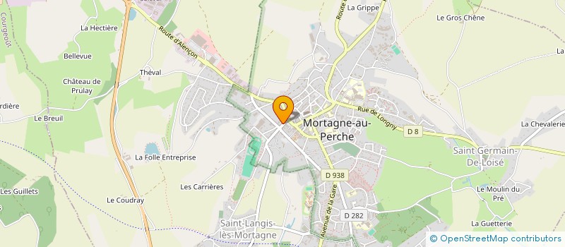 localisation de l'entreprise SCI DU PORTAIL ST DENIS SALIN GERMETTE à MORTAGNE-AU-PERCHE