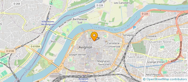 localisation de l'entreprise SCI DU POSTEL  AVIGNON